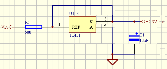 2.5V基準電壓電路