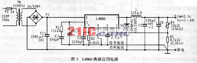 L4960/4962單片集成開關電源