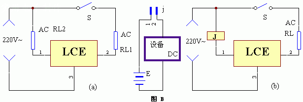 負載控制模塊典型應用電路