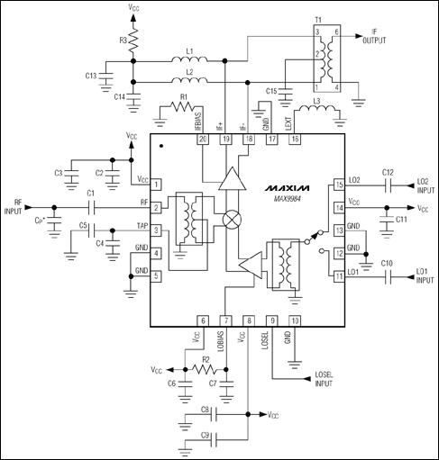 MAX9984: Typical Application Circuit