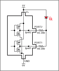 Figure 4. Paralleling outputs - the safe way.