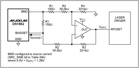 圖1. BIASSET電流-電壓轉換電路