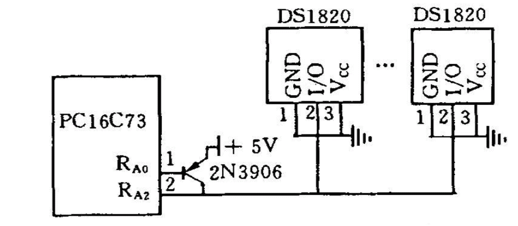 測溫單元電路設計示意圖