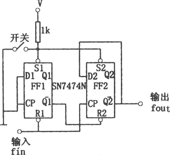 （圖）構(gòu)成簡(jiǎn)單的分頻電路