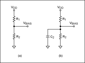 圖2. 無源偏置電路