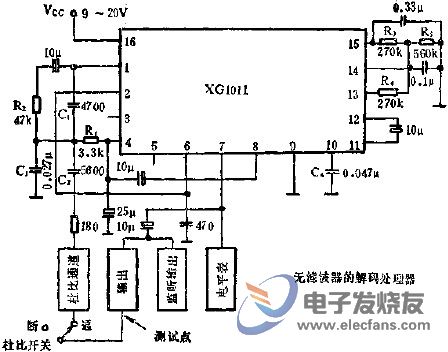 XG1011杜比B型降噪電路的應用  www.xsypw.cn