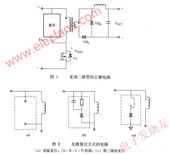 二極管整流的正激變換器 www.xsypw.cn