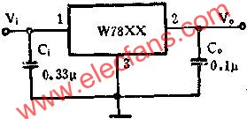 固定標準電壓輸出應用線路圖  www.xsypw.cn