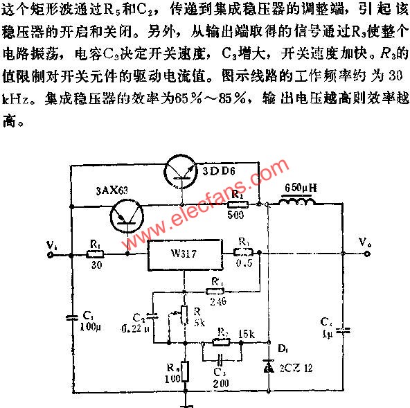 開關式穩壓電源應用線路圖  www.xsypw.cn