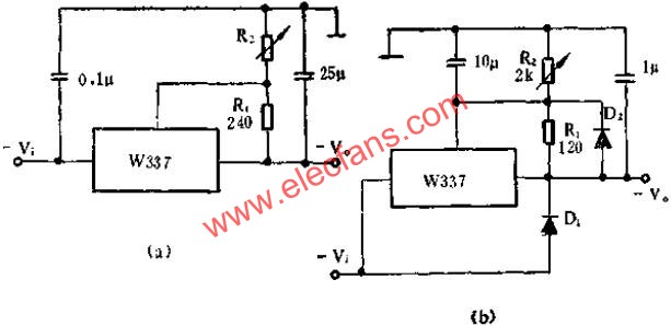 W337的應(yīng)用線路圖  www.xsypw.cn