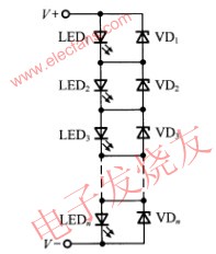 帶并聯(lián)齊納二極管串聯(lián)連接形式 www.xsypw.cn