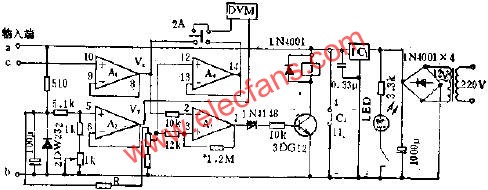 溫度傳感器應(yīng)用電路圖  www.xsypw.cn