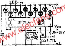 0~5V線圖指示器的應用電路圖  www.xsypw.cn