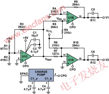 ADA4858-3用作PIN二極管驅(qū)動器 www.xsypw.cn