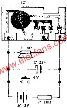 KD-15門鈴電路圖 www.xsypw.cn