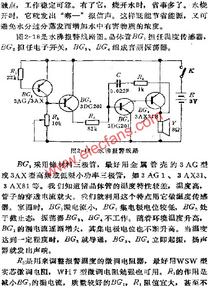 水沸報警電路  www.xsypw.cn