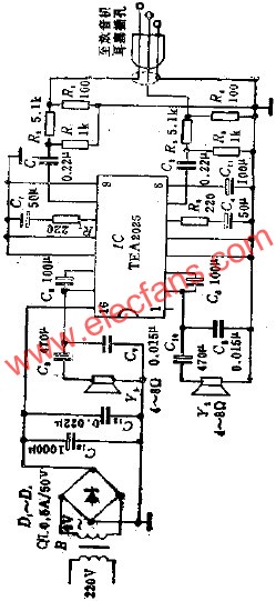 有源音箱電路  www.xsypw.cn