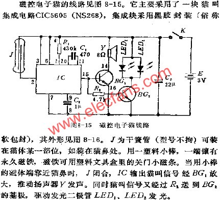 磁控電子貓電路  www.xsypw.cn