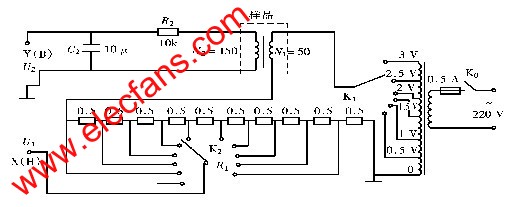 磁滯回線測量線路