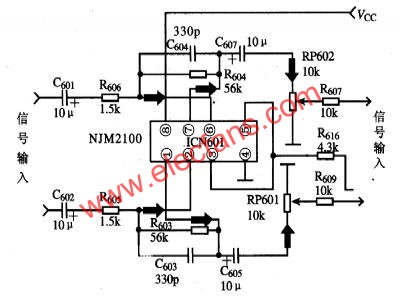 NM2100日本JRC公司生產(chǎn)音頻信號放大集成電路   www.xsypw.cn