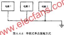 串聯式單點接地方式  www.xsypw.cn