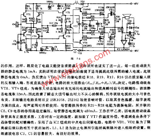 100W開關電源功放的制作