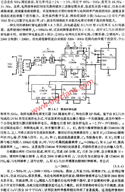 鎖相時鐘電路  www.xsypw.cn