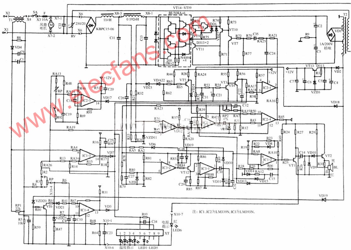 完整電磁爐電路圖三