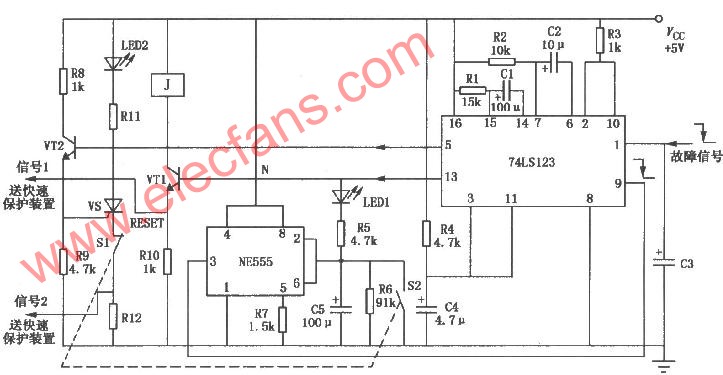 電源故障暫保護與死保護電路 www.xsypw.cn