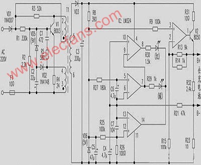 諾基亞手機旅行充電器電路