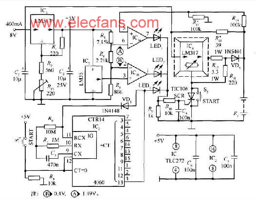 快速鎳氫電池充電器電路圖 http://www.xsypw.cn