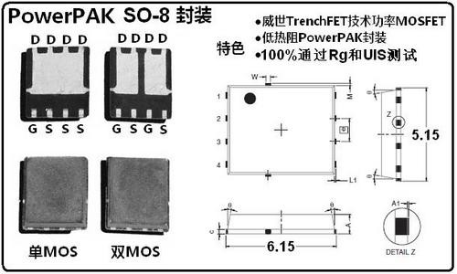 主板用MOSFET的封裝形式和技術 