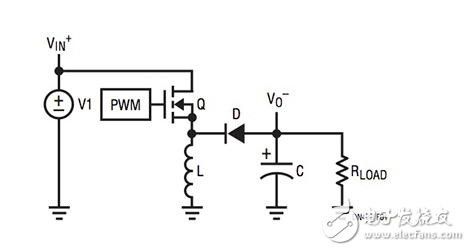 使用反相穩壓器的降壓/升壓直流到直流電壓轉換