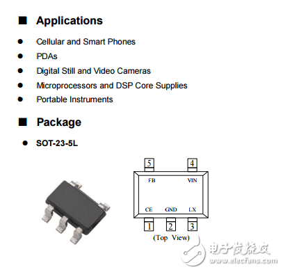 南麟電源管理IC自動PWM / PFM模式DC-DCLN24