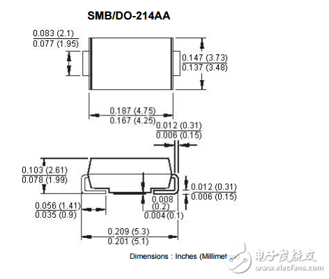 P6SMB22CA二極管手冊