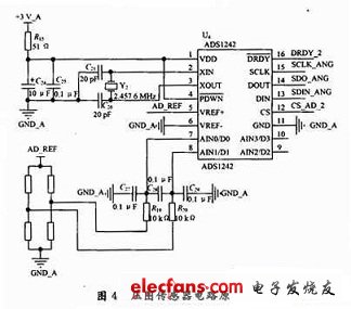 壓力傳感器的應用電路圖