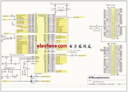 STM32F100VBT6評估板電路圖