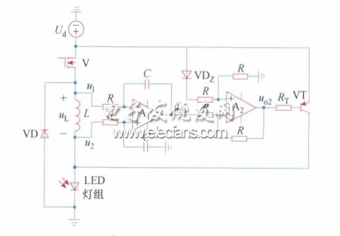 圖3 紋波電流檢測補償原理圖