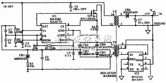 回掃轉換器電路