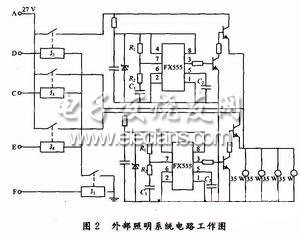 外部照明電路