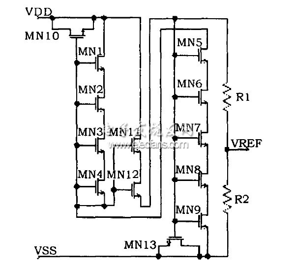 低功耗基準(zhǔn)電路