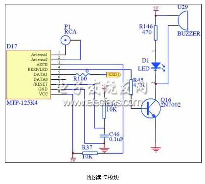 刷卡模塊電路