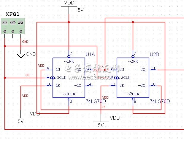 圖3 三進制計數器電路