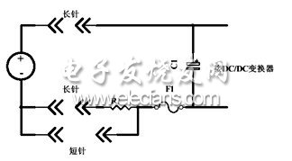 長短針法沖擊電流限制電路