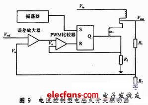 電流控制型電感式開關驅動器電路