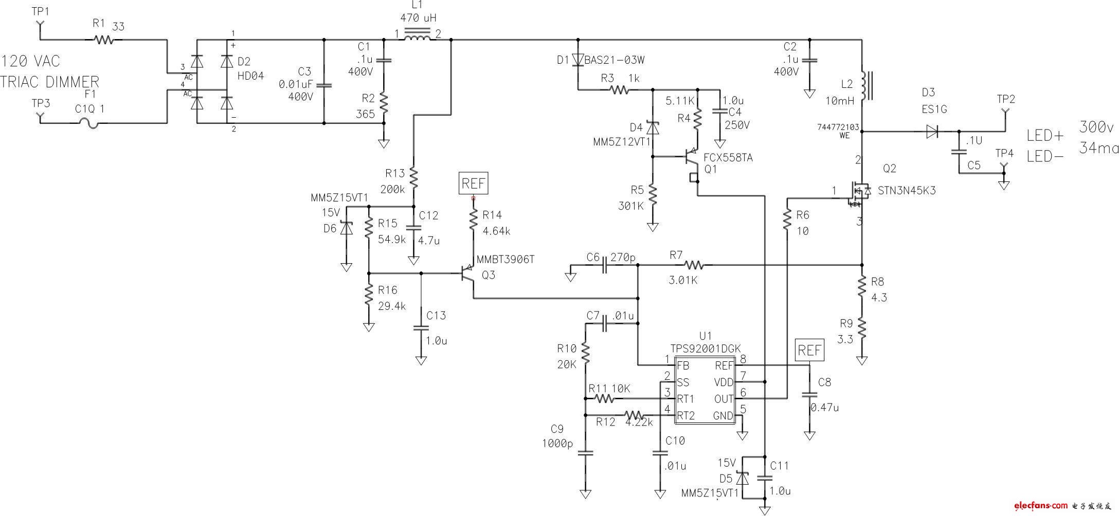 利用升壓電源提高 LED 驅動器效率