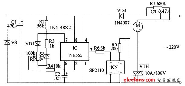 電動機調速電路