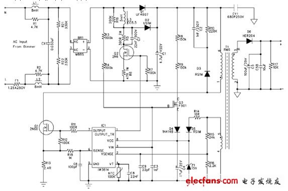 iW3614應用電路圖