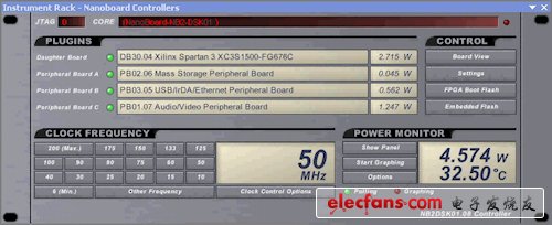 Live power monitoring