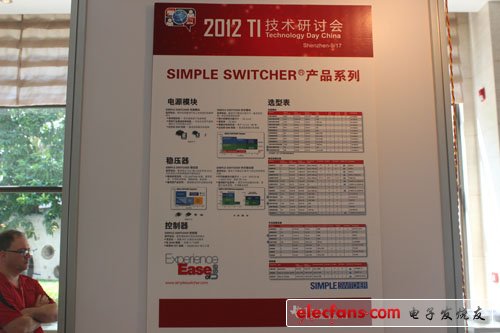 德州儀器展示SIMPLE SWITCHER系列產品